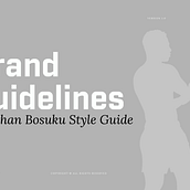 Mon projet du cours : Brand Guidelines / Jonathan Bosuku Ein Projekt aus dem Bereich Br, ing und Identität, Logodesign, Stor, telling, Markenstrategie und Business von Aliénor / Jonathan - 22.02.2024