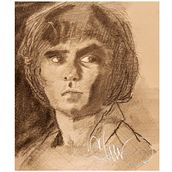My project for course: Portrait Sketchbooking: Explore the Human Face. Sketching, Drawing, Portrait Drawing, Artistic Drawing, and Sketchbook project by Cesar Chirinos-Garcia - 02.08.2024