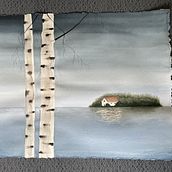 My project for course: Atmospheric Landscapes in Watercolor . Artes plásticas, Pintura, e Pintura em aquarela projeto de Maya Arvidsson - 06.02.2024