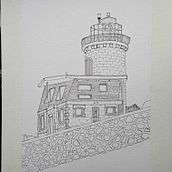 My project for course: Architectural Sketching with Watercolor and Ink. Un progetto di Bozzetti, Disegno, Pittura ad acquerello, Illustrazione architettonica, Sketchbook e Illustrazione con inchiostro di emmagarske0216 - 10.02.2024