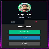 Meu projeto do curso: HTML, CSS e JavaScript para iniciantes . % Diego da Silva Leal tarafından hazırlanan Programlama, Web Tasarımı, Web Geliştirme, CSS, HTML, Ve JavaScript projesi - 02.09.2024