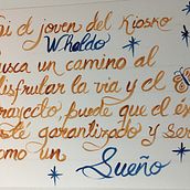 Mi proyecto del curso:  Mi pangrama . Calligraph project by carytorrens - 02.10.2024
