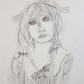 Mein Abschlussprojekt für den Kurs: Skizzenbuch für Porträts: Erkunde das menschliche Gesicht. Sketching, Drawing, Portrait Drawing, Artistic Drawing, and Sketchbook project by Melanie - 02.11.2024