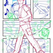 Mi proyecto del curso: Ilustración digital con influencia manga. Traditional illustration, Comic, Digital Illustration, Stor, telling, Narrative, and Manga project by Christian - 02.11.2024