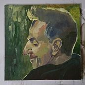 Mój projekt z kursu: Portret olejny: baw się efektami światła i cienia. Fine Arts, Painting, and Oil Painting project by Ewa Milun-Walczak - 02.11.2024
