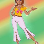 creacion de personajes . Un proyecto de Ilustración digital de Ailyn Moreno Velasquez - 11.02.2024