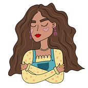 Mi proyecto: “Me amo como soy”. Traditional illustration, Vector Illustration, Drawing, and Social Media Design project by Aixa Caldeira - 02.09.2024