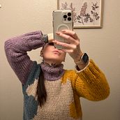 My project for course: Intarsia Knitwear Design and Creation. Fashion Design, Fiber Arts, DIY, Knitting, and Textile Design project by Aleksandra Broladze - 02.12.2024