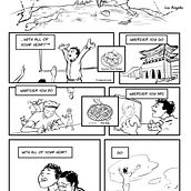 My project for course: Autobiographical Comic Book: Illustrate Your Experiences. Un progetto di Illustrazione tradizionale, Scrittura, Fumetto, Disegno a matita, Illustrazione digitale, Stor, telling, Comunicazione, Illustrazione con inchiostro e Narrativa di dylandrawsdraws - 08.02.2024