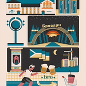 My project for course: Vector Illustration for Vibrant Compositions. Vector Illustration, Digital Illustration, and Digital Drawing project by Tania Salfetnyk - 02.02.2024