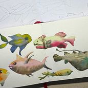 Mein Abschlussprojekt für den Kurs: Kreatives Sketching mit Aquarell für Anfänger. Traditional illustration, Sketching, Creativit, Drawing, Watercolor Painting, and Sketchbook project by bara_s - 02.23.2024