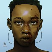 MOONLIGHT. Digital Illustration, Stor, and telling project by Noah Santon - 08.29.2022