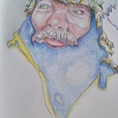 Mijn project van de cursus: Teken levendige portretten met kleurpotloden. Un proyecto de Dibujo, Dibujo de Retrato, Sketchbook y Dibujo con lápices de colores de Nicolette van Eenige - 12.02.2024