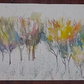 Mi proyecto del curso: Paisajes naturales en acuarela. Fine Arts, Painting, and Watercolor Painting project by Nieves Richard - 02.12.2024