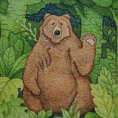 Meu projeto do curso: Pintura negativa em aquarela para ilustração infantil. Traditional illustration, Painting, Pencil Drawing, Watercolor Painting, Children's Illustration, and Narrative project by Karolyna Knihs - 02.12.2024