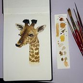 My project for course: Watercolor Illustration: Painting Realistic Wildlife. Fine Arts, Painting, Watercolor Painting, and Naturalistic Illustration project by jessissketching - 02.13.2024