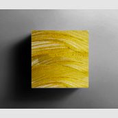 Gold paint box . Packaging project by Keiko M - 06.10.2022