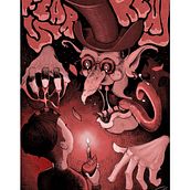 Illustration "Fear is Real". Digital Illustration, Comic, and Painting project by Evangelos Georgiou - 02.13.2024