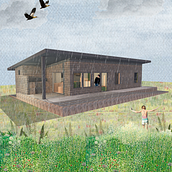Mi proyecto del curso: Representación gráfica de proyectos arquitectónicos. Architecture, L, scape Architecture, Collage, and Architectural Illustration project by Consuelo Garcia - 02.13.2024