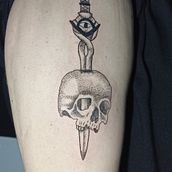 Meu projeto do curso: Técnicas de tatuagem blackwork com fine line. Tattoo Design project by Lucas Soares - 02.13.2024