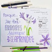 Mi proyecto del curso: Introducción al bullet journal ilustrado. Traditional illustration, Lettering, Drawing, H, and Lettering project by Freidimar Gonzalez - 02.08.2024