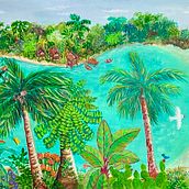 My project for course: Acrylic Painting Step by Step: Create Incredible Landscapes Ein Projekt aus dem Bereich Traditionelle Illustration, Malerei, Malerei mit Acr, l und Sketchbook von charlene9 - 14.02.2024