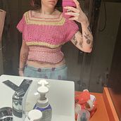 Mi proyecto del curso: Técnicas de crochet para crear prendas coloridas. Un projet de St, lisme, Art textile, DIY, Crochet , et Design textile de ainizee - 13.01.2024
