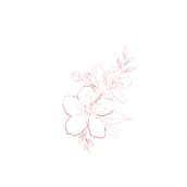 Mi proyecto del curso: Tatuaje botánico con puntillismo. Un progetto di Illustrazione tradizionale, Design di tatuaggi e Illustrazione botanica di Fernanda javiera Godoy Benítez - 14.02.2024