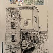 My project for course: Illustrated Diary: Fill Your Sketchbook with Experiences. Un proyecto de Ilustración tradicional, Bocetado, Dibujo, Sketchbook e Ilustración con tinta de Hilary Rhodes - 14.02.2024