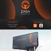 ZAGA TECHNOLOGY. Een project van Grafisch ontwerp van Dreamers Ind - 14.02.2024