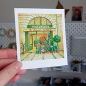 Mon projet du cours : Illustration urbaine expressive à la gouache . % Madeline Vermeille tarafından hazırlanan Tablo, Eskiz çizimi, Mimari İllüstras, on, Guaj Bo, Ve ama projesi - 02.14.2024