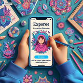 Mi proyecto del curso: CreARTive Explorer - Edición Inclusiva. Een project van  Design management, Marketing, Management En Productiviteit y Business van Eliel David Gavilanes Cordova - 14.02.2024