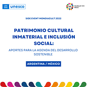 Video para el Side Event Mondiacult 2022. Een project van  Reclame, Evenementen, Digitale marketing y Communicatie van Sandra Berenice Cabezas Muñiz - 18.09.2022