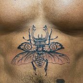 Mon projet du cours : Tatouage pour débutants. Un proyecto de Diseño de tatuajes de Emma Badouard - 07.08.2023