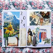 Mi proyecto del curso: Bullet journal creativo: aumenta tu productividad. Un proyecto de Ilustración tradicional, Artesanía, Lettering, DIY, H, lettering, Gestión y productividad							 de Viridiana Martínez - 13.02.2024