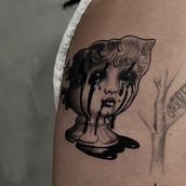 Portifolio ilustrações e tattoos. Tattoo Design, and Traditional illustration project by Douglas Duarte - 02.15.2024