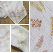 My project for course: Color Theory for Textile Projects. Embroider, and Color Theor project by Charlotte Kan - 02.15.2024