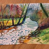 Mój projekt z kursu: Malowanie realistycznych pejzaży akwarelami. Fine Arts, Painting, Sketching, Watercolor Painting, and Naturalistic Illustration project by Marek Czarnik - 02.15.2024