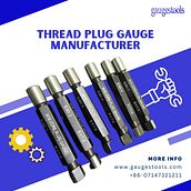 Precision Thread Plug Gauge Manufacturer. Un proyecto de Diseño de producto de Gauges tools - 15.02.2024