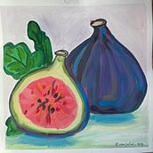 My project for course: Gouache Painting: Create Vibrant Works of Art. Un projet de Beaux Arts, Peinture , et Peinture gouache de Valia Chalkiadaki - 30.01.2024