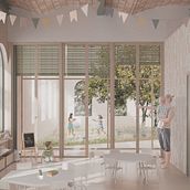 Mi proyecto del curso: Render y collage digital para visualización arquitectónica. 3D, Architecture, Digital Architecture, 3D Design, and ArchVIZ project by iaraiparraguirre17 - 02.15.2024