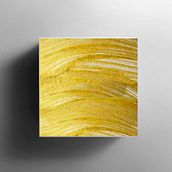 Gold paint box . Packaging project by Keiko M - 06.09.2022