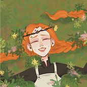 PORYECT ANNE OF GREEN GABLES Ein Projekt aus dem Bereich Design von Figuren, Verlagsdesign, Kinderillustration, Digitale Illustration, Editorial Illustration und Bilderbücher von Aroa Herranz - 10.02.2024