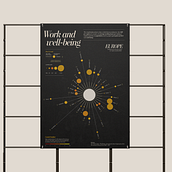 Work & well-being . Design gráfico, Design de informação, Design interativo e Infografia projeto de Patricio Ferrari - 15.02.2024