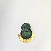 Mi proyecto del curso: Joyería en metal pintada a mano con pátinas y pigmentos. Accessor, Design, Arts, Crafts, Jewelr, Design, Fashion Design, DIY, and Decorative Painting project by cristinajimenezmartin - 02.16.2024