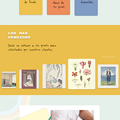 Mi proyecto del curso: Diseño UX UI para landing pages: cuenta una historia única. Un progetto di UX / UI e Web design di Stefania Chisco - 16.02.2024