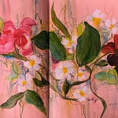 My project for course: Expressive Floral Painting with Acrylic Paint Ein Projekt aus dem Bereich Bildende Künste, Malerei, Malerei mit Acryl und Botanische Illustration von sindhuja - 17.02.2024