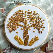 Il mio progetto del corso: Introduzione al ricamo con ago magico. Embroider, Punch Needle, and Textile Design project by claro1982 - 02.17.2024
