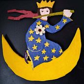 My project for course: Paper Mache for Beginners: Sculpt a Colorful Character. Un proyecto de Ilustración tradicional, Diseño de personajes, Diseño de juguetes, Art to y Creatividad con niños de Mihaela Stancu - 16.02.2024