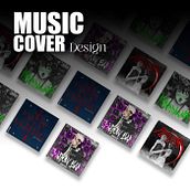 Music Cover Design. Graphic Design project by Paula Victoria - 01.09.2024